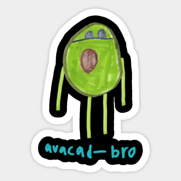 avacad-bro Sticker by SchlockOrNot